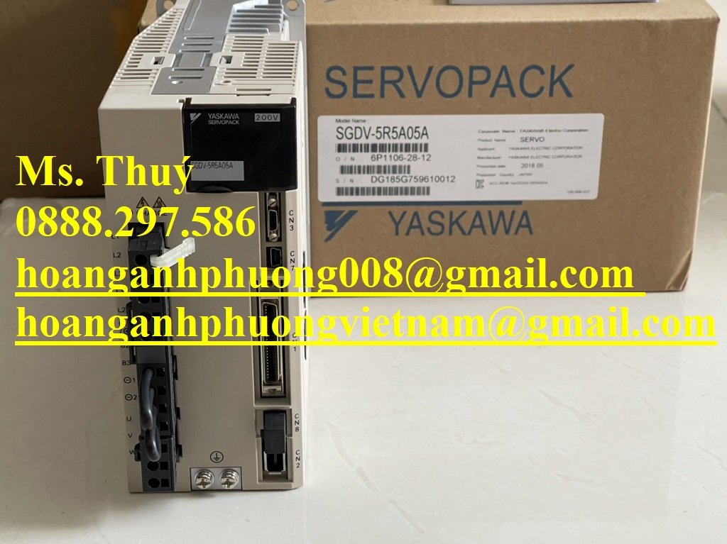 Bộ điều khiển Yaskawa SGDV-5R5A05A - TB công nghiệp chính hãng